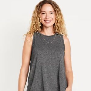 Old Navy Luxe Shine High Neck Top
